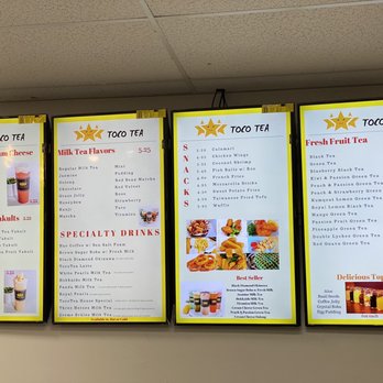 Toco Tea - Menu - Bubble Tea Near Me - El Sobrante , California Toco Tea - Menu - Bubble Tea Near Me - El Sobrante , California