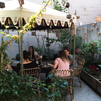Wu Wei Tea Temple - Outdoor patio table - Tea Rooms Near Me - Fairfax, California