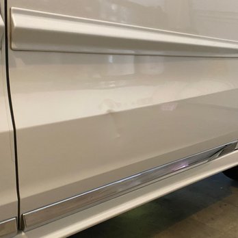 Taps Paintless Dent Repair - Before, it was worse than what it seems from photo. - Mobile Dent Repair Near Me - Portland, Oregon Taps Paintless Dent Repair - Before, it was worse than what it seems from photo. - Mobile Dent Repair Near Me - Portland, Oregon