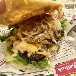 Paratha Smash Burger