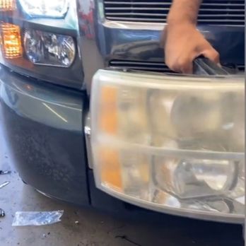 Elite Car Stereo - My old & new headlights - Car Stereo Installation Near Me - Redlands, California