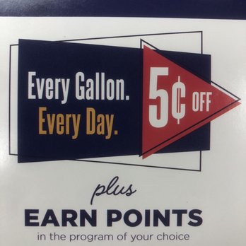 Marathon - .40 cents off first 20 gallons.5 cents every gallon plus you get points when you shop in store collect points towards Gas - Gas Stations Near Me - Orlando, Florida Marathon - .40 cents off first 20 gallons.5 cents every gallon plus you get points when you shop in store collect points towards Gas - Gas Stations Near Me - Orlando, Florida
