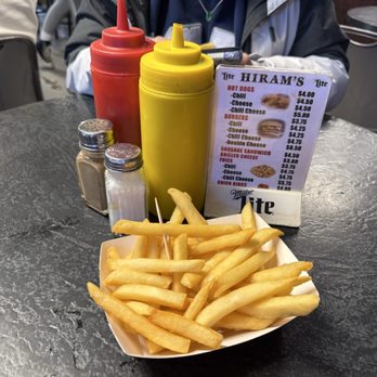 Hiram's Roadstand - Plain fries. Add your own salt. - American Near Me - Fort Lee, New Jersey Hiram's Roadstand - Plain fries. Add your own salt. - American Near Me - Fort Lee, New Jersey