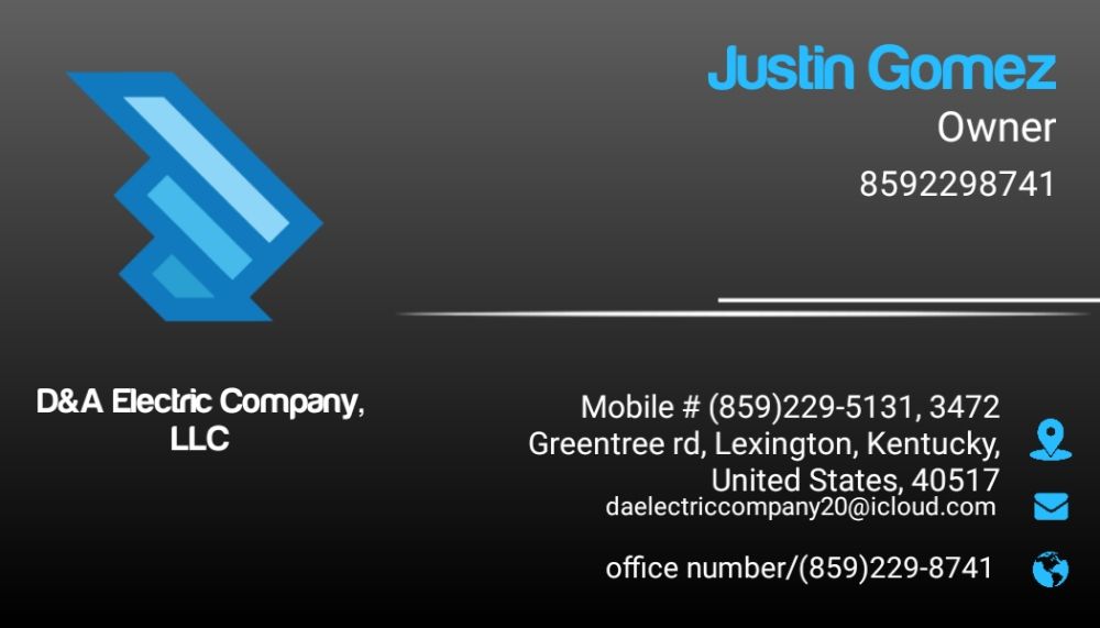D&A ELECTRIC Updated August 2024 24 Photos Lexington, Kentucky