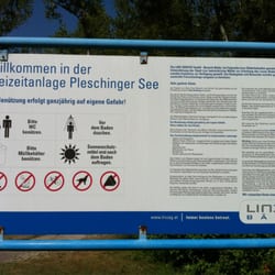 Pleschinger See - Badeordnung