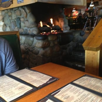 Boone's Prime Time Pub - Fireplace - cozy and warm in the winter! - Burgers Near Me - Suttons Bay, Michigan
