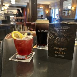 The Cuan - The special was a blackberry margarita - perfect. But of course a Guinness is needed