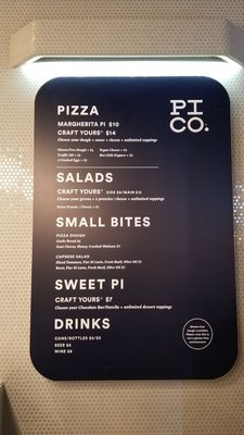 Menu photo 1 Pi Co Toronto, ON