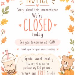 Mr Chi Boba & Tea - We're Closed on October 28... see you on October 29 at 10AM