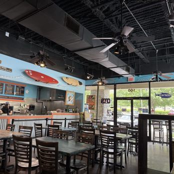 Blue Coast Burrito - inside view from back booth - Mexican Near Me - Franklin, Tennessee Blue Coast Burrito - inside view from back booth - Mexican Near Me - Franklin, Tennessee