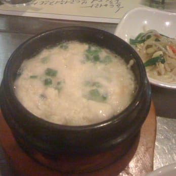 Dokdo Restaurant - Egg soup (this was complimentary and yummy) - Korean Near Me - Houston, Texas Dokdo Restaurant - Egg soup (this was complimentary and yummy) - Korean Near Me - Houston, Texas