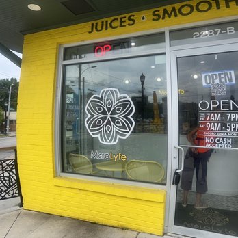MoreLyfe Juice - Exterior - Juice Bars & Smoothies Near Me - Atlanta, Georgia