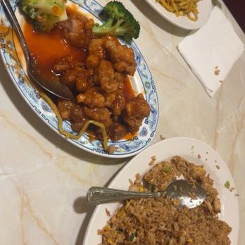 Kenny's Cafe - Orange chicken, chicken curry chow mein and chicken fried rice - Chinese Near Me - Pacifica, California