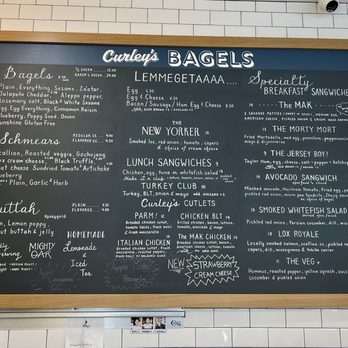 Curley's Bagels - Menu - Bagels Near Me - Sunnyside, New York Curley's Bagels - Menu - Bagels Near Me - Sunnyside, New York