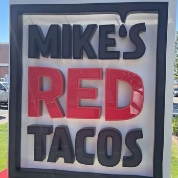 Mike's Red Tacos - Signage - Tacos Near Me - San Diego, California Mike's Red Tacos - Signage - Tacos Near Me - San Diego, California