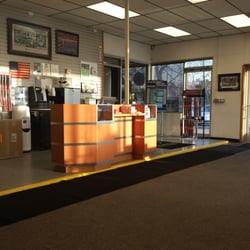 Automotive Authority - Front counter. They have a keurig and water cooler you can access