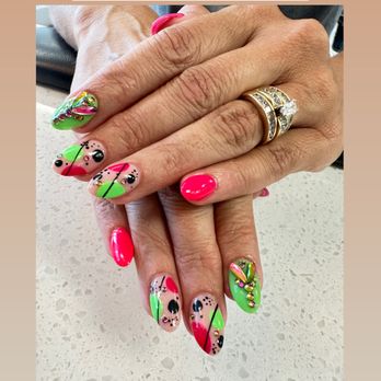 Marenda Nails - Summer bright colors - Nail Salons Near Me - Lincoln, Nebraska Marenda Nails - Summer bright colors - Nail Salons Near Me - Lincoln, Nebraska