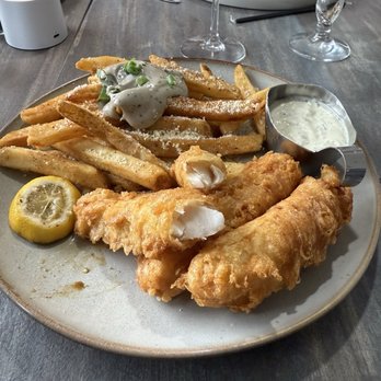 Azure - Fish and truffle parm chips - New American Near Me - Myrtle Beach, South Carolina Azure - Fish and truffle parm chips - New American Near Me - Myrtle Beach, South Carolina