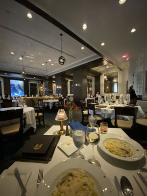 Photo of Vincenzo's - Louisville, KY, US. Dining room from private corner seating