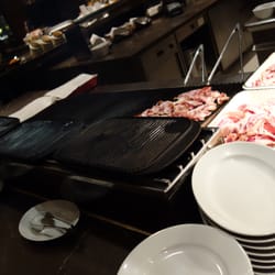 Collins Kitchen - Grilling station, bacon galore!