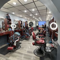 The Classic Barber Shop - Inside (one side)