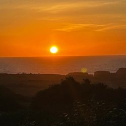 Mendocino Seaside Cottage - Sunset from The Inn