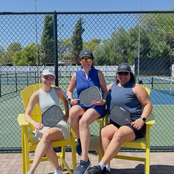 The Pickleball Universe - Seating area near courts - Pickleball Near Me - Las Vegas, Nevada