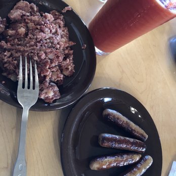 Village Inn - Corn beef hash and link sausage - Breakfast & Brunch Near Me - Farmington, New Mexico