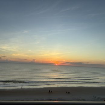 Tropic Sun Towers - Sunrise from balcony - Hotels Near Me - Ormond Beach, Florida Tropic Sun Towers - Sunrise from balcony - Hotels Near Me - Ormond Beach, Florida