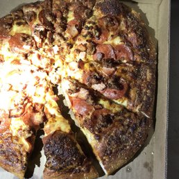 a pizza in a pizza box