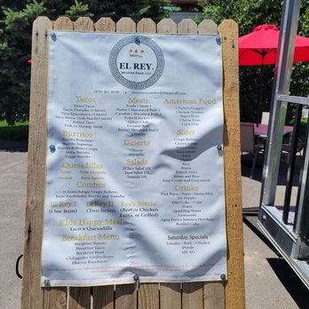El Rey Mexican food - The menu - Mexican Near Me