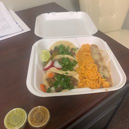 Carne Asada Taco Plate
