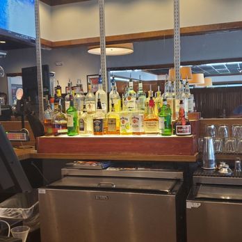 Ruby Tuesday - The bar!!!!! Ms. Measha the bar tender is the sweetest.  Hooked our drinks right up. 5 stars  from the door. - Burgers Near Me - Vidalia, Georgia