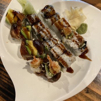 Kushi Asian Fusion - Eel Avocado & dancing eel roll - Asian Fusion Near Me - Brooklyn, New York Kushi Asian Fusion - Eel Avocado & dancing eel roll - Asian Fusion Near Me - Brooklyn, New York