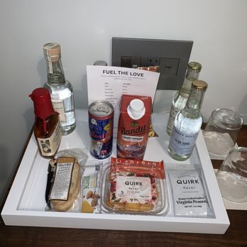 Quirk Richmond - Mini bar - Hotels Near Me - Richmond, Virginia Quirk Richmond - Mini bar - Hotels Near Me - Richmond, Virginia