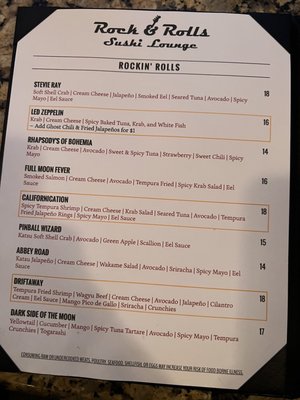 Rock & Rolls Sushi Lounge by null