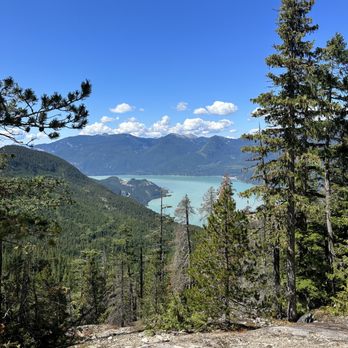 Sea To Sky Gondola - View from up top - Hiking Near Me - Squamish, British Columbia Sea To Sky Gondola - View from up top - Hiking Near Me - Squamish, British Columbia