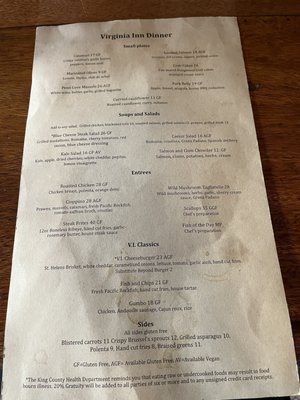 Menu photo 8 Virginia Inn Seattle, WA Menu photo 8 Virginia Inn Seattle, WA