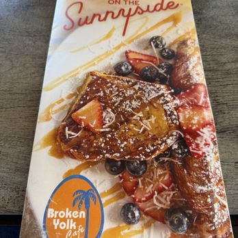 Broken Yolk Cafe - Menú - Breakfast & Brunch Near Me - Rancho Cucamonga, California Broken Yolk Cafe - Menú - Breakfast & Brunch Near Me - Rancho Cucamonga, California