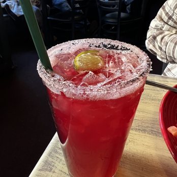 Papagayos - Pomegranate margarita - Mexican Near Me - Lake Arrowhead, California