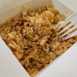 Siam King - Don't order 'fried rice' like we did. Instead, view their menu carefully and order the specific TYPE of fried rice.
