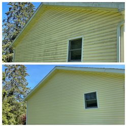Clean Exterior Property Services - Before/After House Wash
