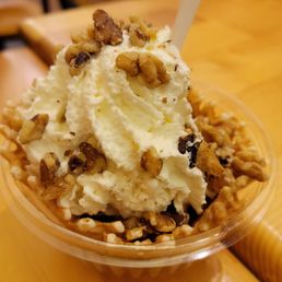 Waffle cone bowl Waffle cone bowl