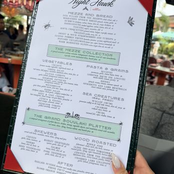 Night Hawk - Greek Near Me - Coronado, California