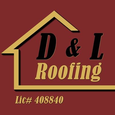 D & L Roofing Co Logo