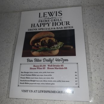 Lewis Prime Grill - Happy hour menu - Steakhouses Near Me - Loxahatchee, Florida Lewis Prime Grill - Happy hour menu - Steakhouses Near Me - Loxahatchee, Florida