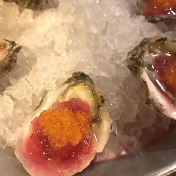 Rappahannock - The oysters topped with caviar. - Bars Near Me - Richmond, Virginia Rappahannock - The oysters topped with caviar. - Bars Near Me - Richmond, Virginia