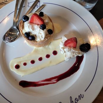 Napa Flats Bistro - Lemon Tart. Pastry was perfect, & the lemon not too tart, but just right. - French Near Me - College Station, Texas Napa Flats Bistro - Lemon Tart. Pastry was perfect, & the lemon not too tart, but just right. - French Near Me - College Station, Texas