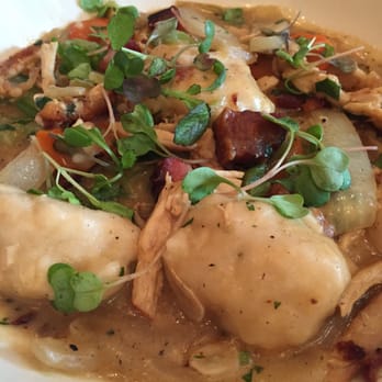 Rye Leawood - Chicken Dumplings- less flavor than I expected - New American Near Me - Leawood, Kansas Rye Leawood - Chicken Dumplings- less flavor than I expected - New American Near Me - Leawood, Kansas