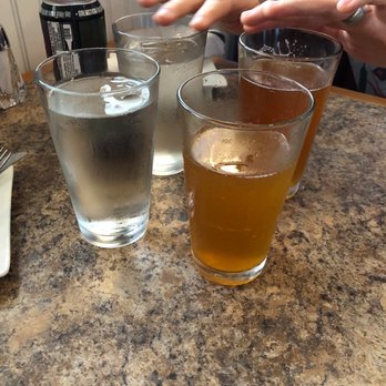 Chill Kitchen & Bar - Peter playing the glass harp. Haha - Desserts Near Me - Marlborough, Massachusetts
